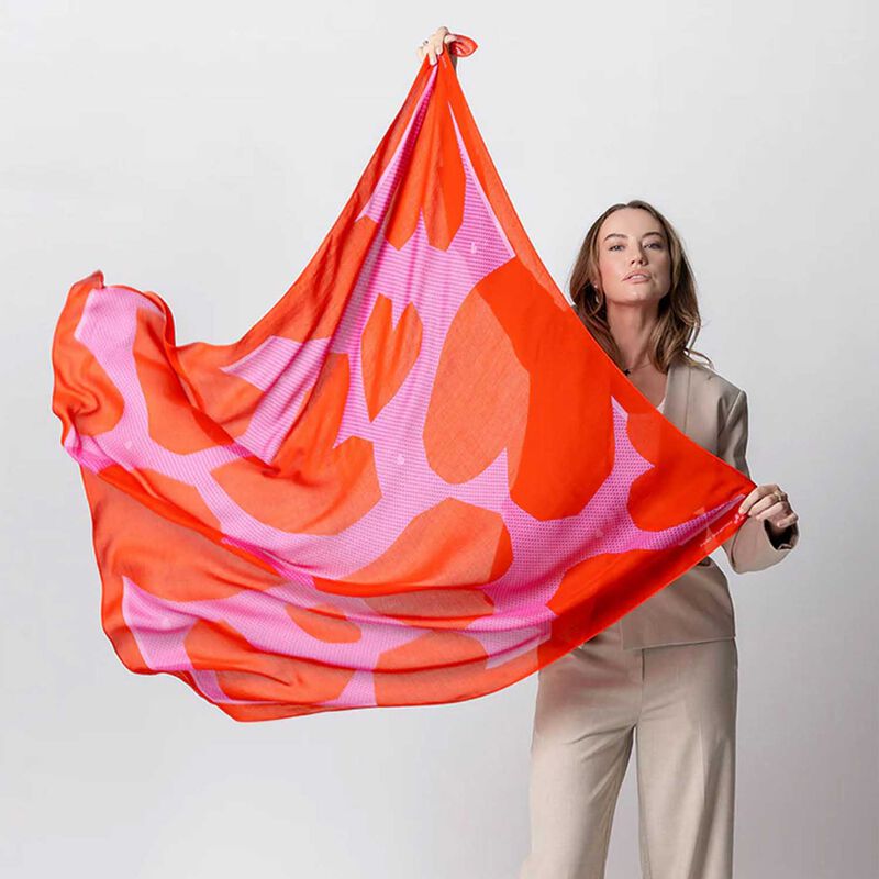 Dark Hampton Have Heart Cashmere Modal Scarf image number 3